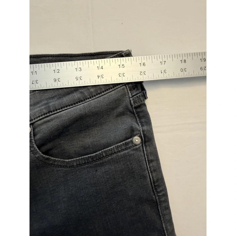 Paige Jeans Mens 32x31 Gray Charcoal Wash Slim‎ Straight Fit Stretch Denim Pants